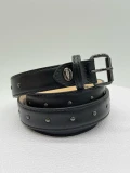 LONGCHAMP CAVALCADE WOMEN'S BELT - L7677956001 / BLACK - 111 X 2.5 CM