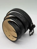 Longchamp Cavalcade Women's Belt - L7677956001 / Black - 111 x 2.5 cm