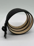 Longchamp Cavalcade Women's Belt - L7677956001 / Black - 111 x 2.5 cm