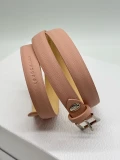 LONGCHAMP GAME ON WOMEN'S BELT - L7639HLQ507 / BLUSH - 111 X 2 CM