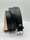 LONGCHAMP MADEMOISELLE WOMEN'S BELT - L7677974001 / BLACK - 112 X 2.5 CM