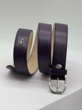 LONGCHAMP LE PLIAGE WOMEN'S BELT - 40038H17645 / BILBERRY - 112 X 3 CM