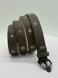 LONGCHAMP 3D WOMEN'S BELT - L7632770A23 / KHAKI - 108 X 2 CM