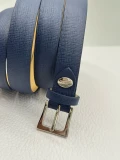 Longchamp Game on Women's Belt - L7639HLQ006 / Navy - 111 x 2 cm