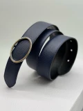 LONGCHAMP REVERSIBLE GAME ON WOMEN'S BELT - L7652871B59 / NAVY / BLACK - 112 X 3.5 CM
