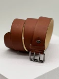 Longchamp 3D Women's Belt - L7635770504 / Cognac - 110 x 4 cm