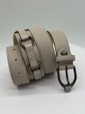 LONGCHAMP 3D WOMEN'S BELT - 40002970299 / TAUPE - 112 X 3 CM