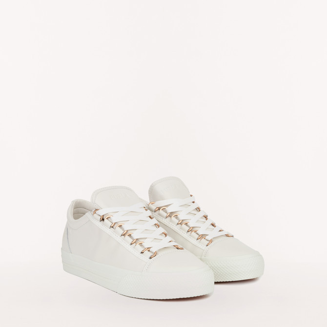 Furla Hikaia Low Sneaker Lace-Up - Talco - Eur 36