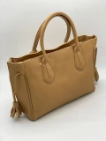 Longchamp Penelope - Tan - L1295843016 / Medium Short Handle