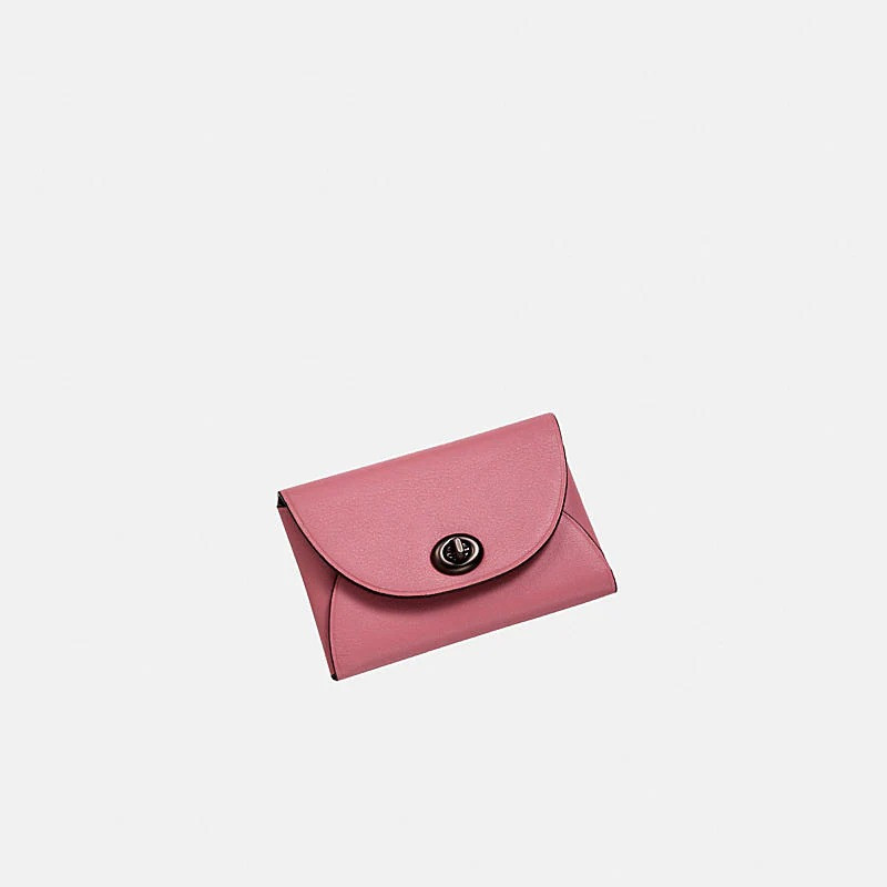 Coach Card Case - True Pink - One Size