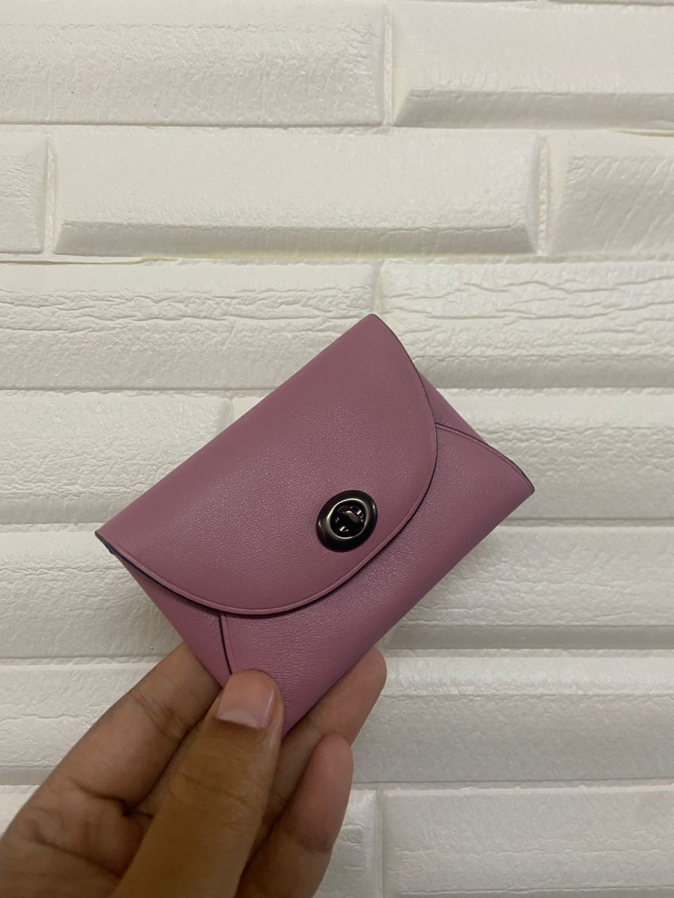 Coach Card Case - True Pink - One Size(Defect)