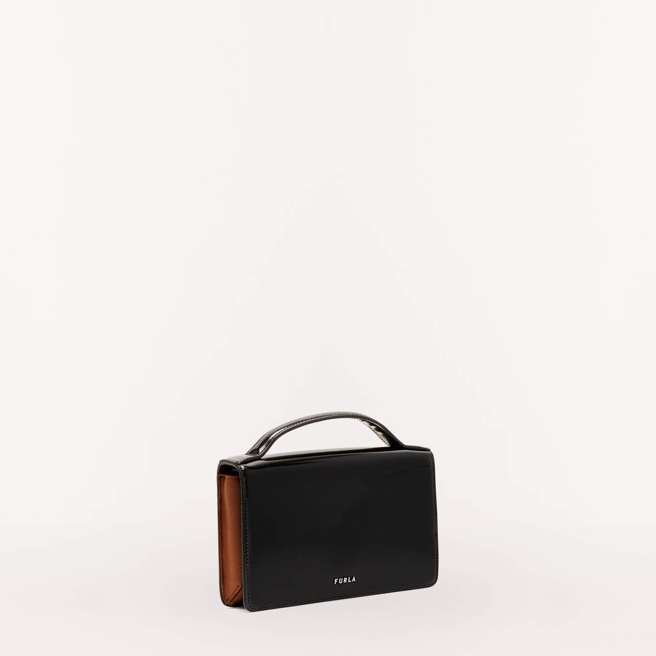 Furla Splendida - Nero/Cognac - Micro