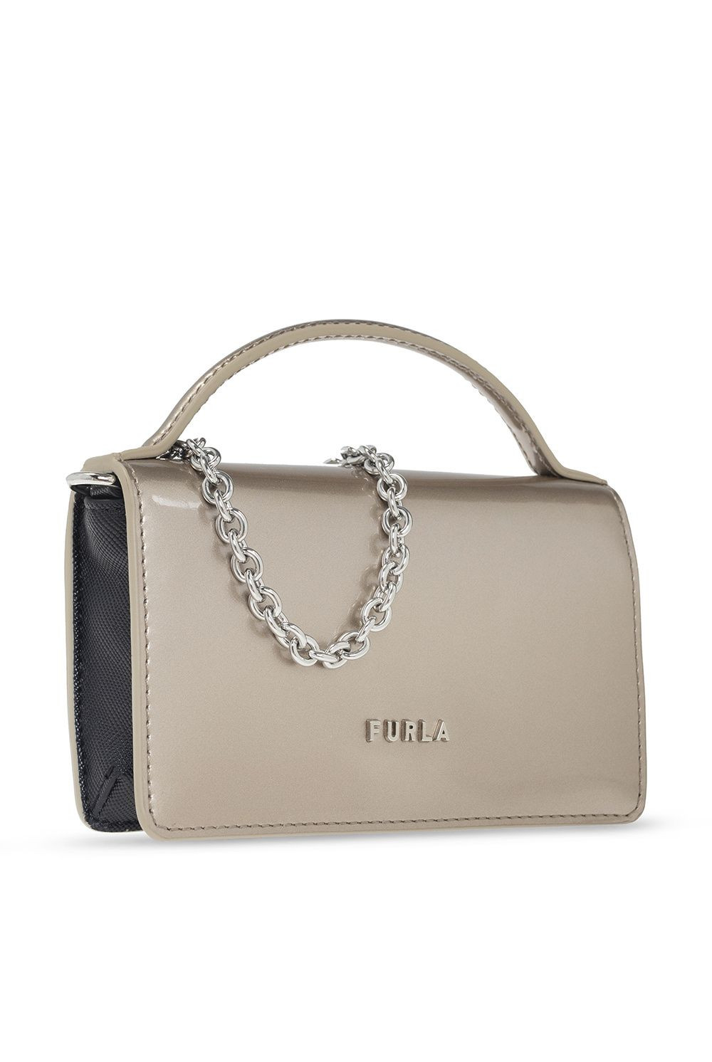 Furla Splendida - Taupe Metal/Nero - Micro