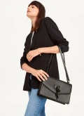 Dkny Elissa Shoulder R813H281 - Black - One Size - Black - Large