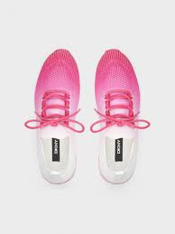 DKNY Lace Up Sneaker - Ashly Jungle Fuchsia/White - UK 6.5 / US 9