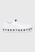 DKNY Banson Lace Up Sneaker - Nappa White - US 7/ EUR 37.5 / UK4.5