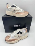 DKNY Retro Sneaker - Wht/Blk/Sil - US 7/ EUR 37.5 / UK4.5