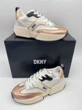 DKNY Retro Sneaker - Wht/Blk/Sil - US 8/ UK 5.5/ EUR 38.5