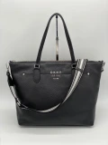 Dkny Thompson Tote with long strap - Black - Large R11AAM49
