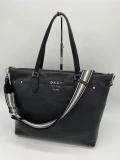 Dkny Thompson Tote with long strap - Black - Large R11AAM49