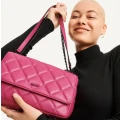 Dkny Lara Shoulder Bag - Lipstick Pink / R933BE97 - Large
