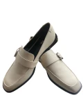 DKNY Buckle Loafer - Ivory Ivy - UK 5.5 / US 8