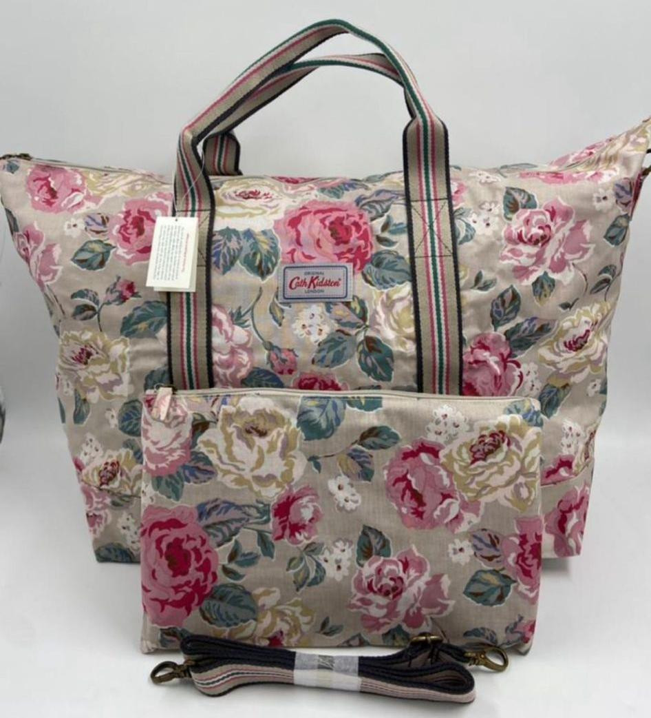 Cath Kidston Holiday Bag Foldaway - Forest Rose - 773690