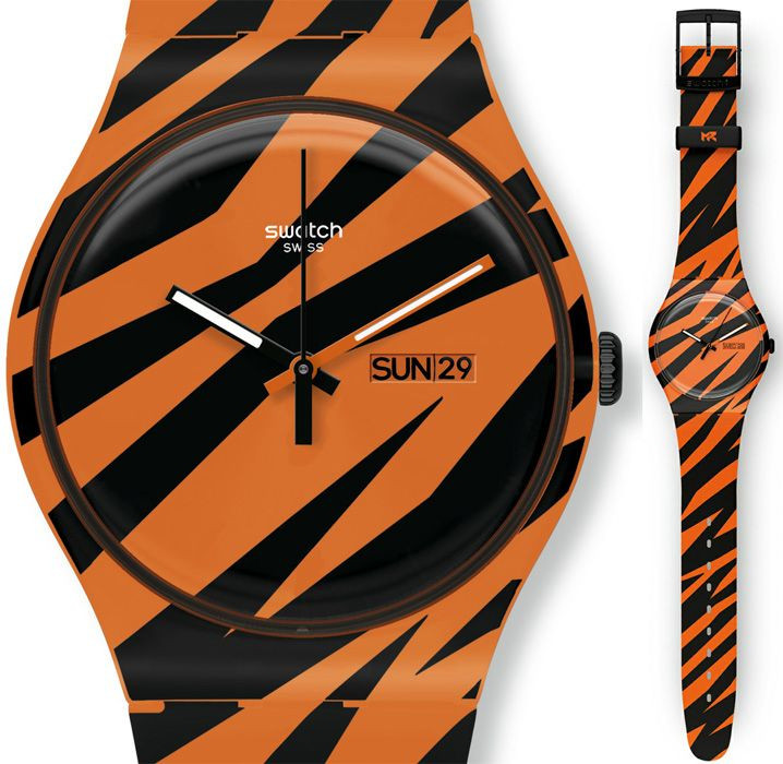 Swatch Watches - SUOZ703 / Wonder Zebra - One Size