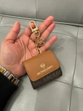 Michael Kors Keyring/Air Pod Case/Coins Purse - Brnac - 34H0GTML0B