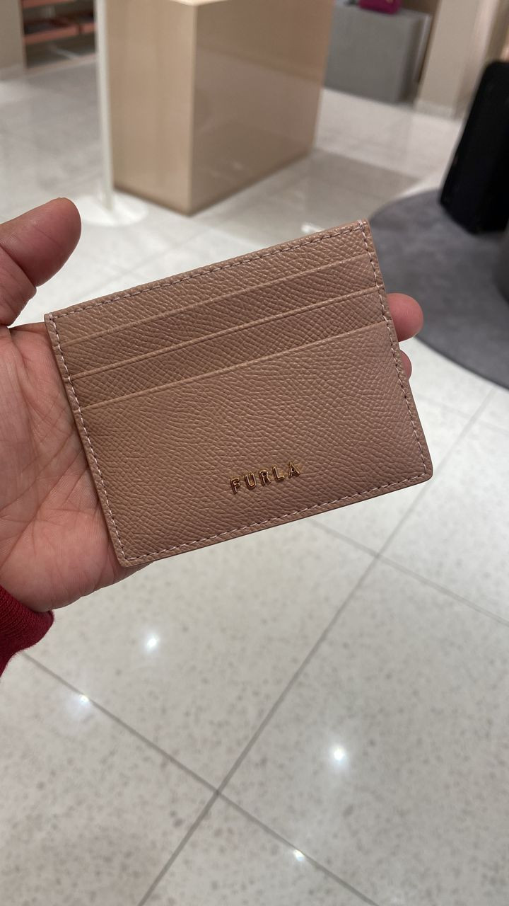 Furla Classic Card Holder - Moonstone - One Size