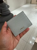 FURLA CLASSIC CREDIT CARD CASE - CRISTALLO GREY - ONE SIZE