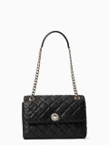 Kate Spade Natalia Smooth Quilted - Black - Small