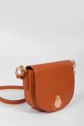 Longchamp Cavalcade Saddle/Crossbody Bag - Clementine /  Orange - Small
