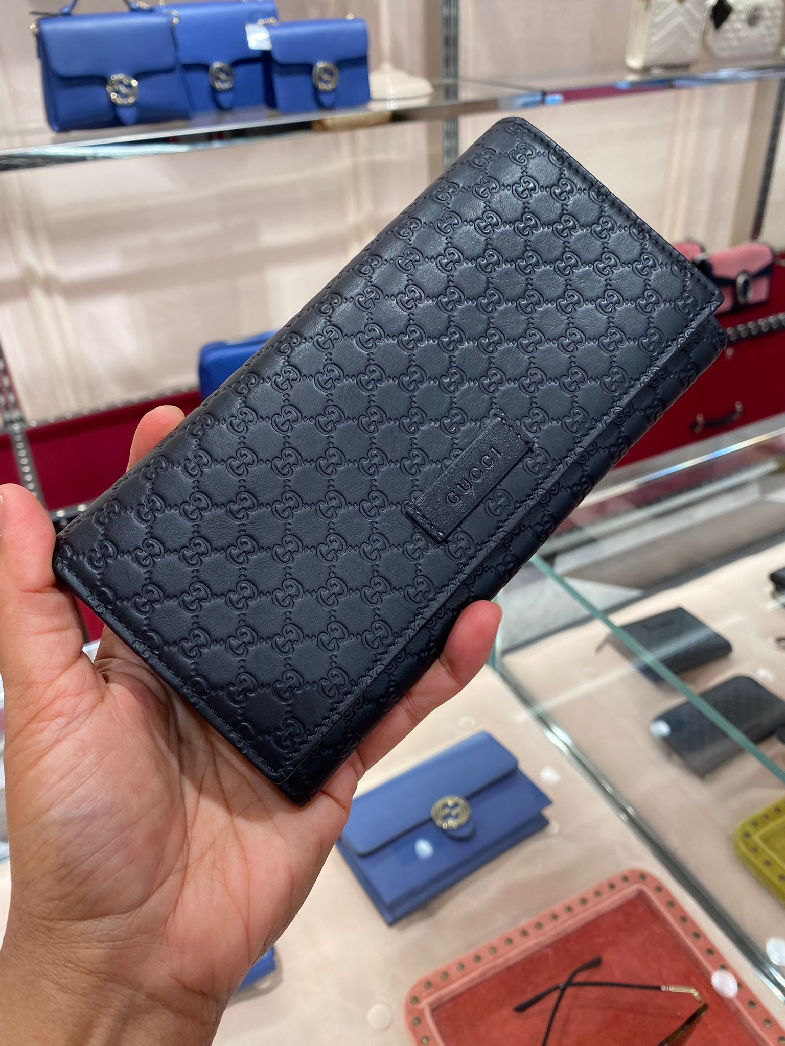 Gucci Long Wallet - Black - 449396BMJ1G