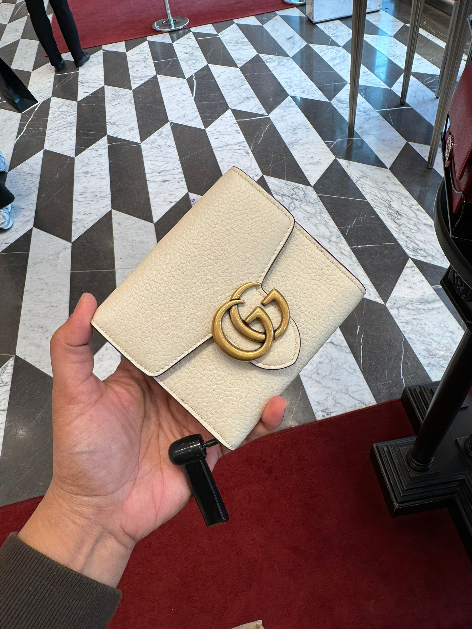 GUCCI WALLET - WHITE - 813365517 / SMALL