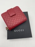 Gucci Wallet - Red Embossed - Small