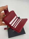 Gucci Wallet - Red Embossed - Small