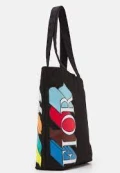 Fiorucci Tote Bag Exploded Logo 41665 - Black - One Size