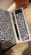 Ted Baker Mono Leopard Touch Screen Pen - White - One Size 265118