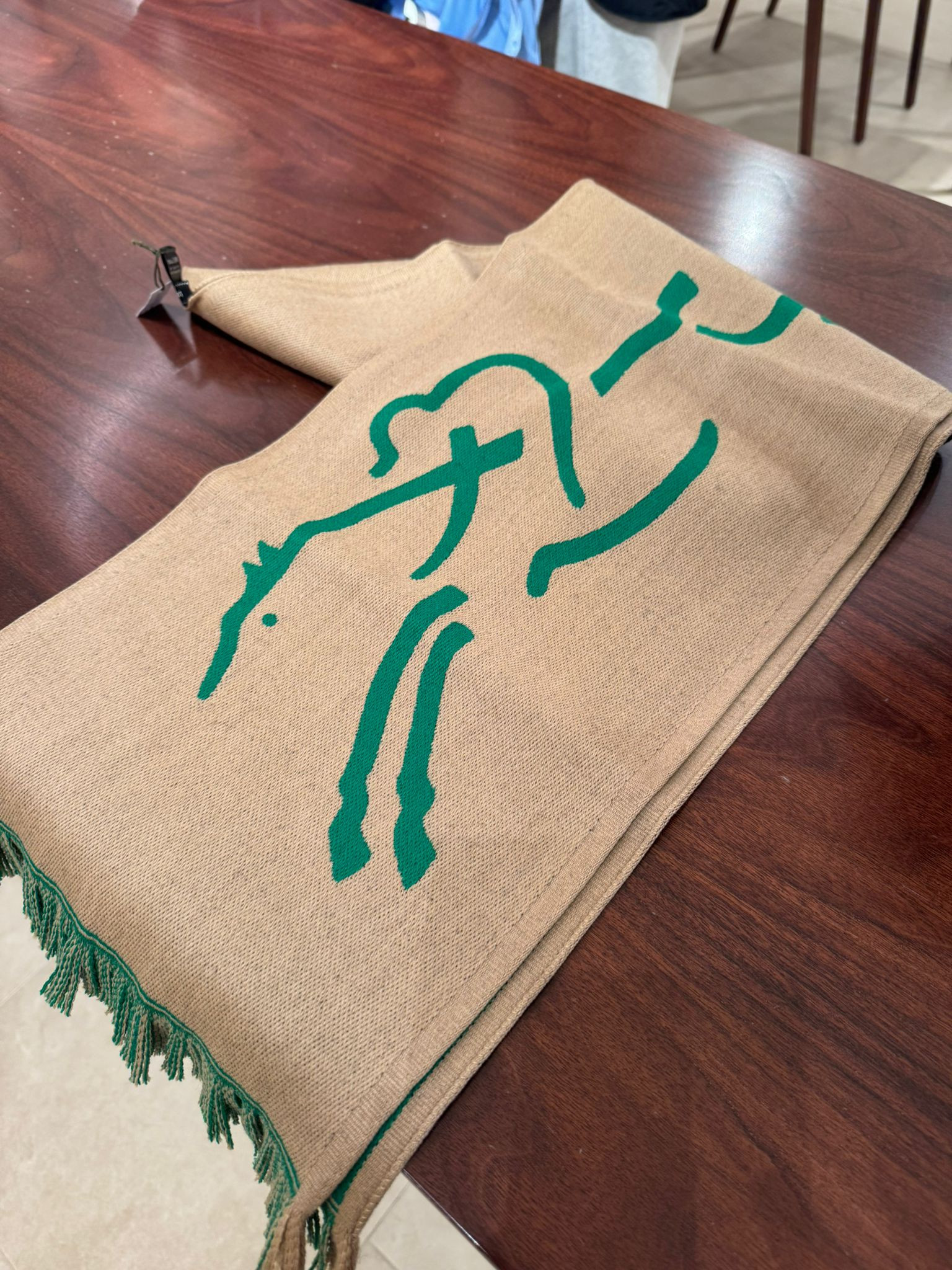 Longchamp Long Scarft - Green Multi - 50121LAI526