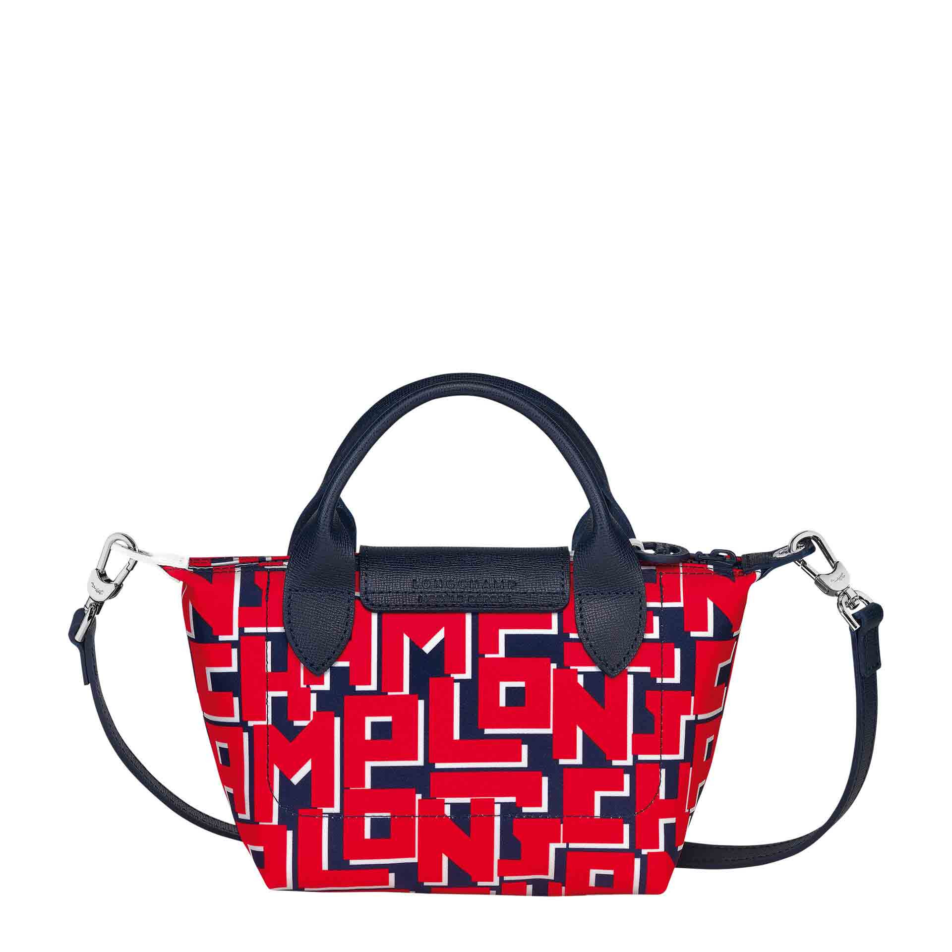 AzuraMart - Longchamp LGP Crossbody L1500412733 - Navy Red - Mini