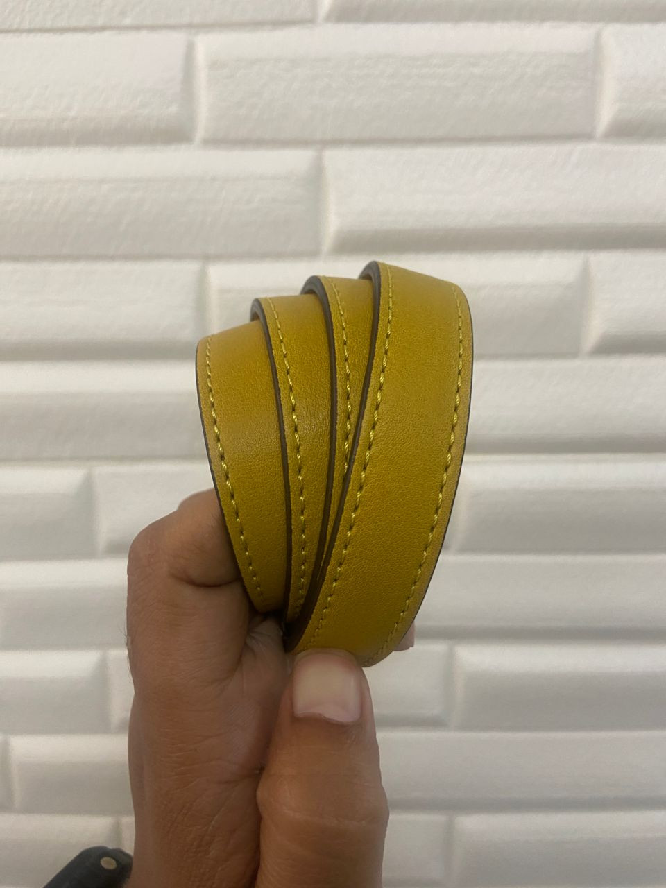 Longchamp Strap - Mustard - 95cm X 2cm