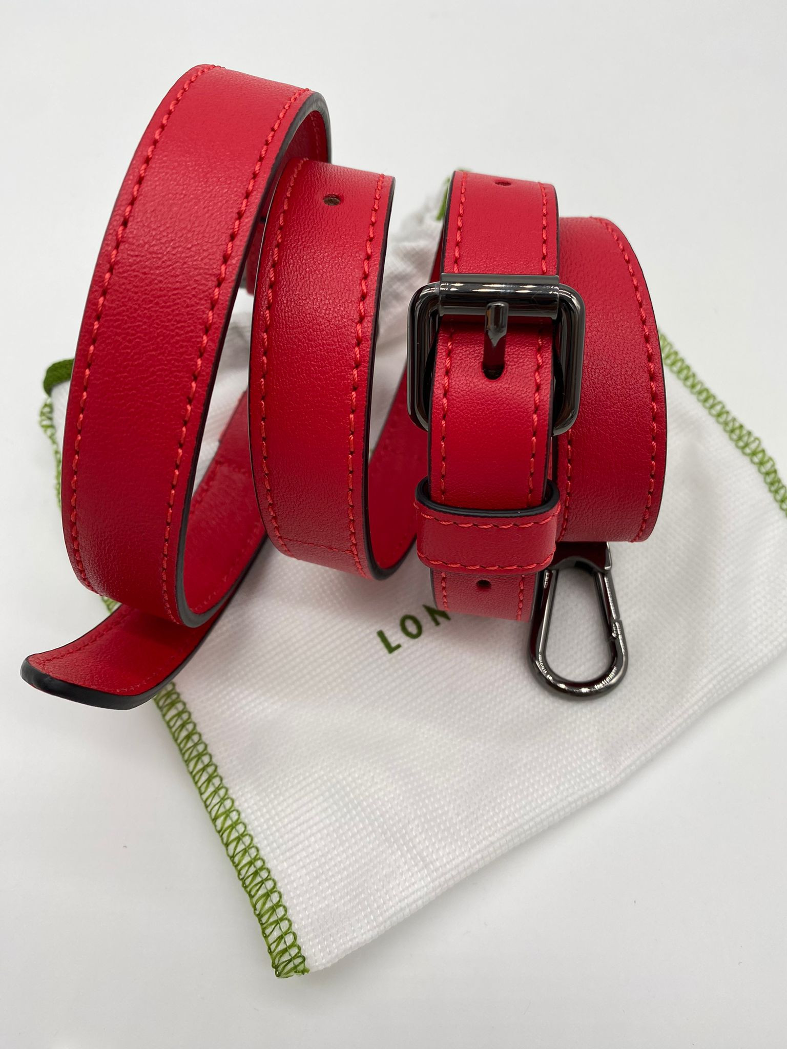 Longchamp Adjustable Strap - Red - 3416775745 / One Size