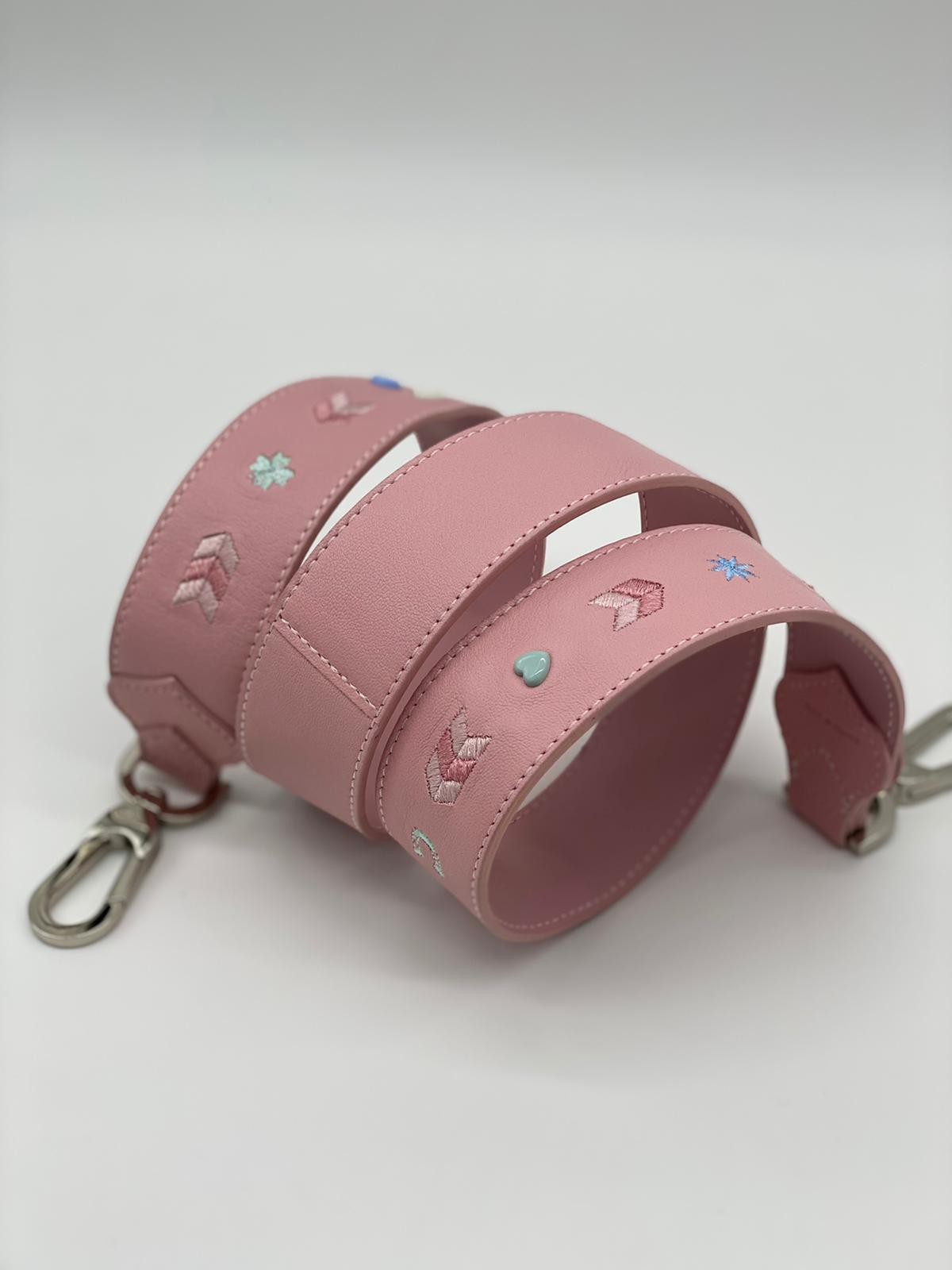 LONGCHAMP STRAP - PINK MULTI - 104 CM