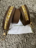 Longchamp Mademoiselle Strap - L7168883117 / Dark Brown - 103 x 3 cm