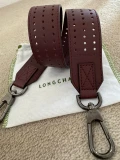 Longchamp Shoulder Strap - Burgundy - 34071883E78 / 70 X 4 CM