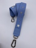 LONGCHAMP STRAP - BABY BLUE STAR - 104 CM