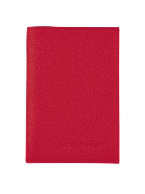 Longchamp Passport Holder - Red - L3416021C39