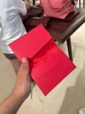 Longchamp Passport Holder - Red - L3416021C39