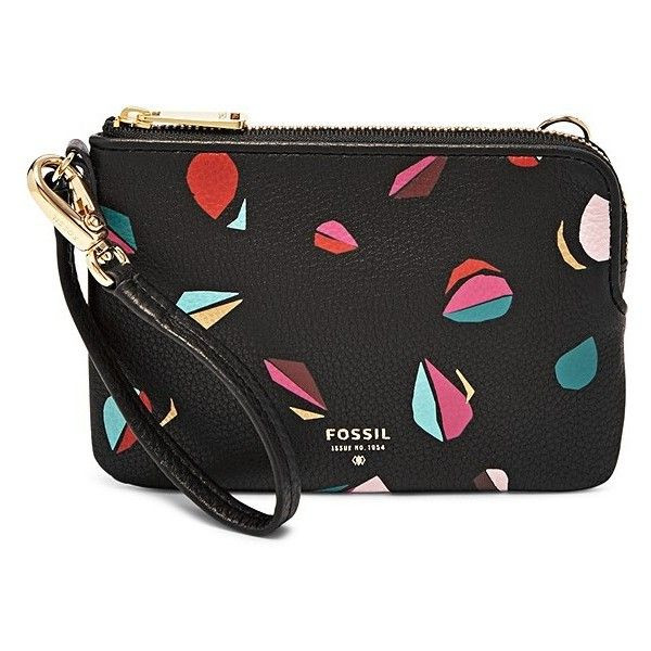 Fossil Large Wristlet SL6783016 - Black Multi - Large